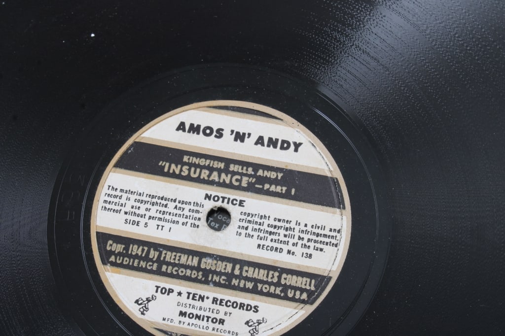 1947 Amos 'N' Andy Top Ten Record Album 78 rpms - 8