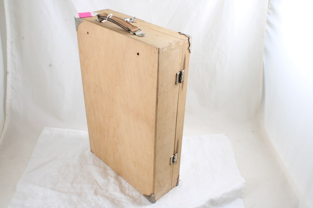 Popular Mechanics Child's Tools in Wood Case - 17