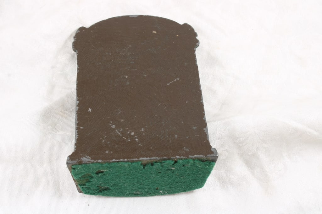 3 Bronze Cast Iron Bookends - 11