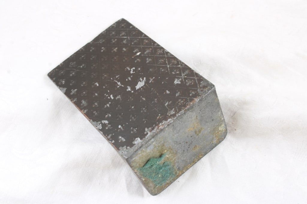 3 Bronze Cast Iron Bookends - 5