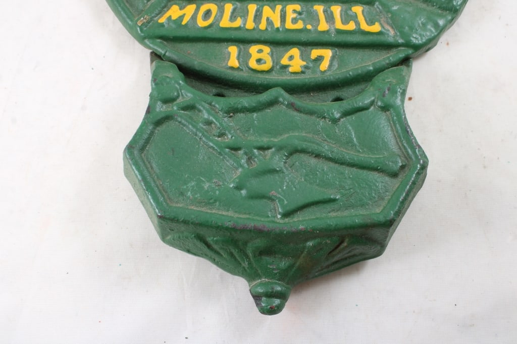 John Deere Cast Iron Farmhouse Wall Pocket - 2