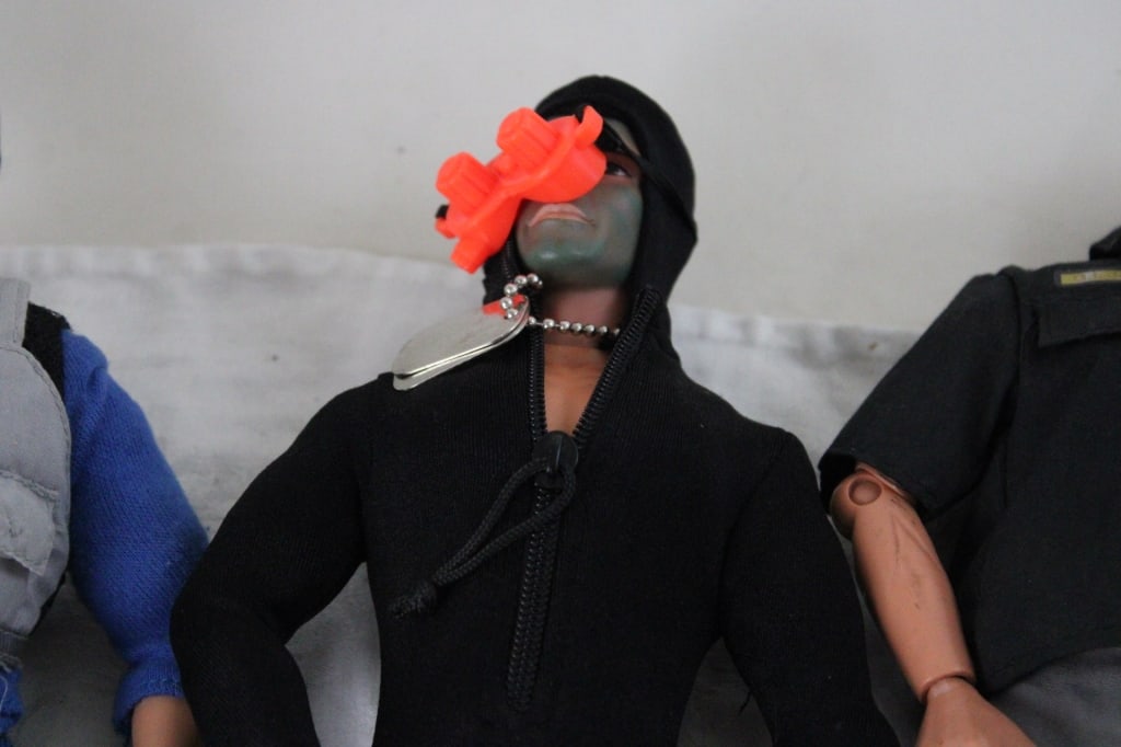 GI Joe Duke, Sheriff, Frogman & Snake Eyes Figures - 5