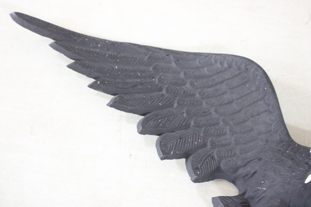 40" Cast Aluminum Bald Eagle Wall Hanging - 14