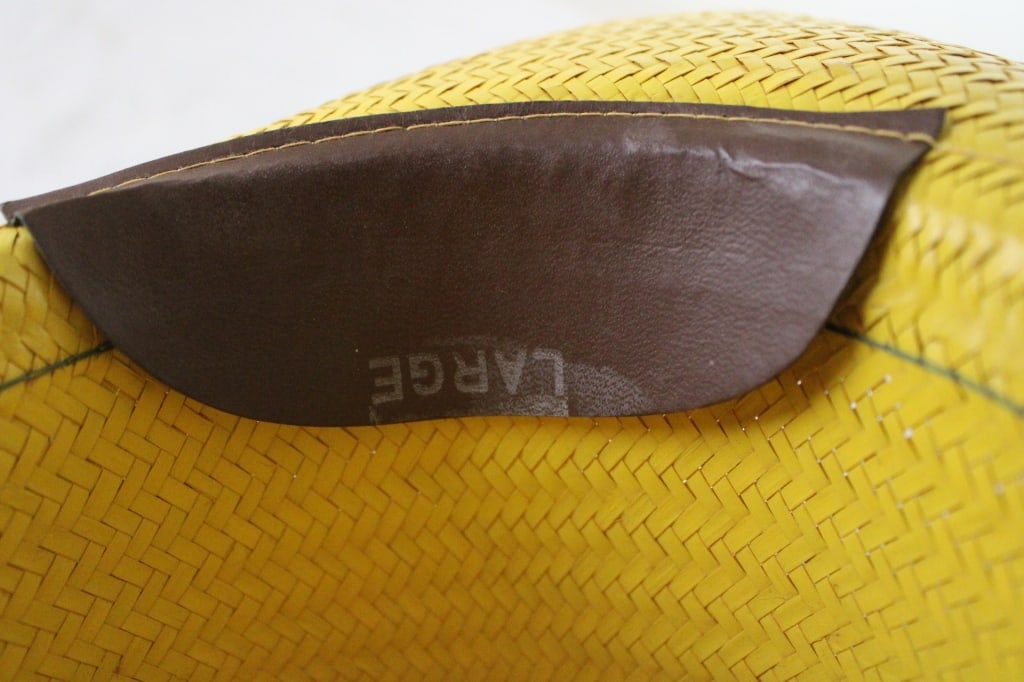 1950s John Deere Size Large Straw Hat - 11