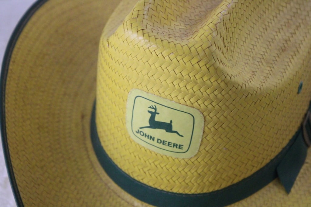 1950s John Deere Size Large Straw Hat - 2