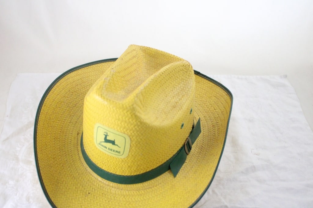 1950s John Deere Size Large Straw Hat - 3