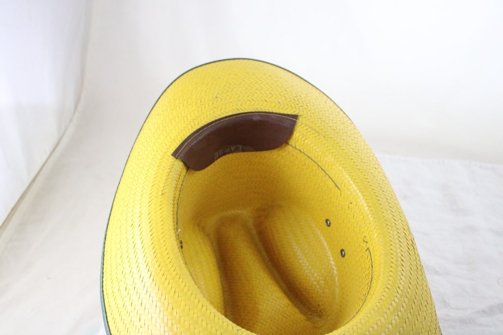 1950s John Deere Size Large Straw Hat - 9