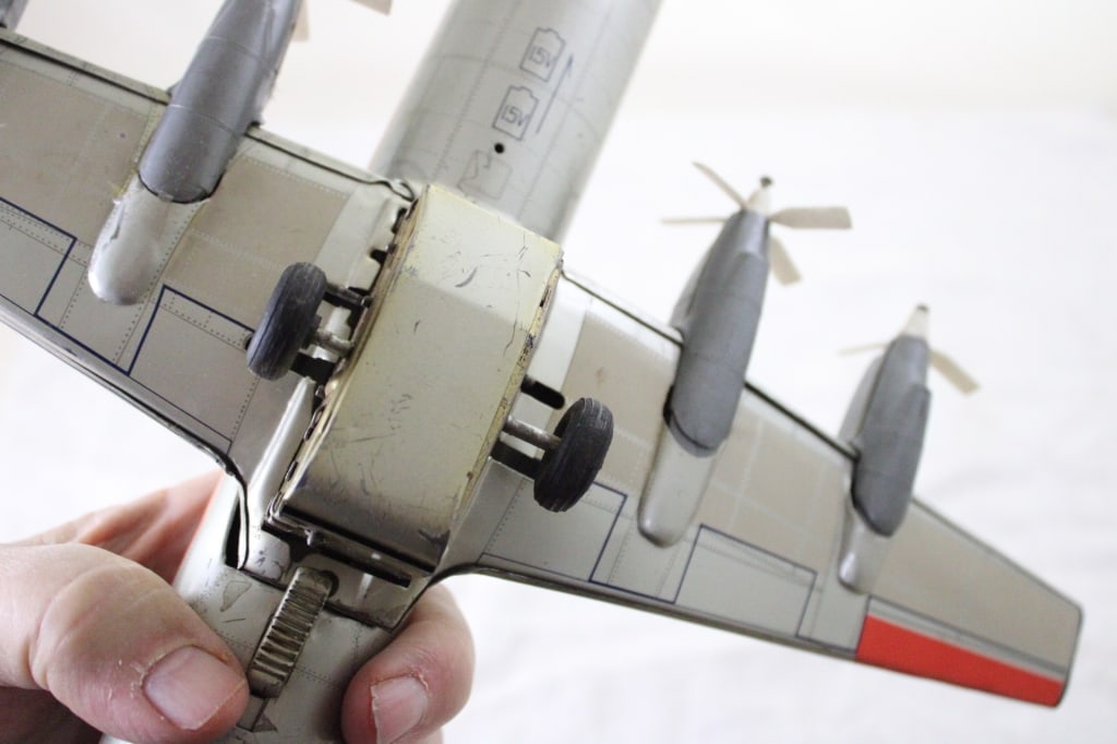 Marx American Airlines Battery Operated Plane - 13