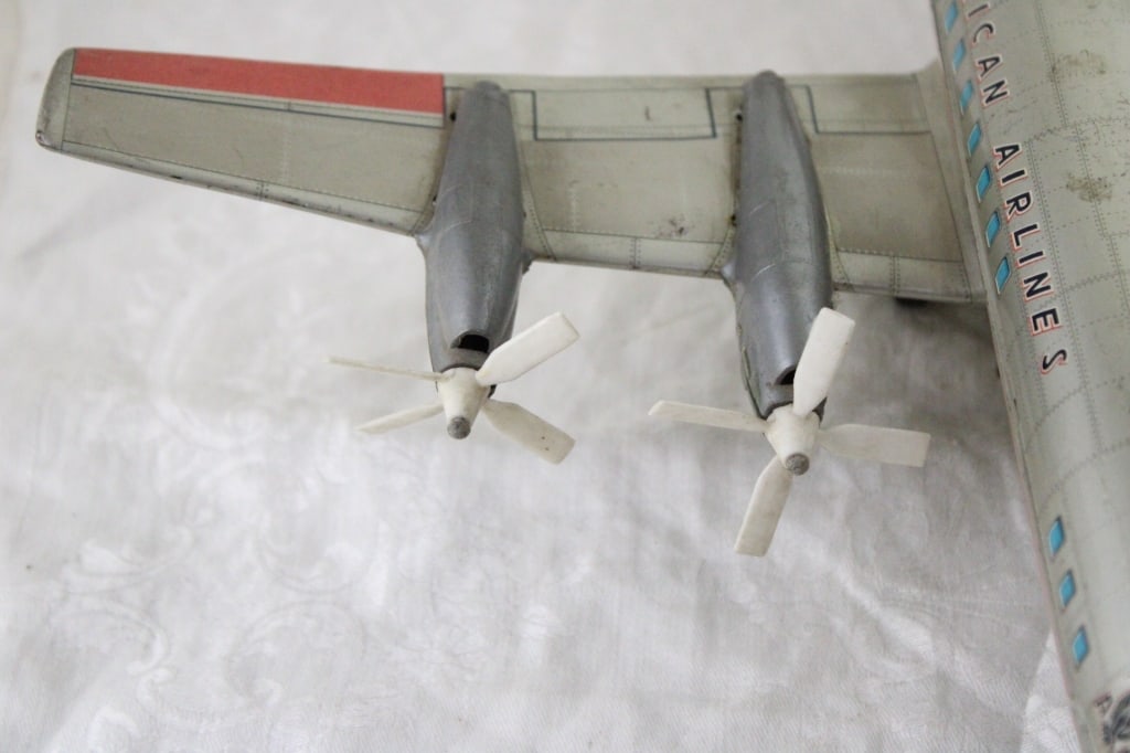 Marx American Airlines Battery Operated Plane - 6
