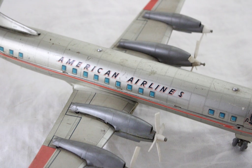 Marx American Airlines Battery Operated Plane - 9