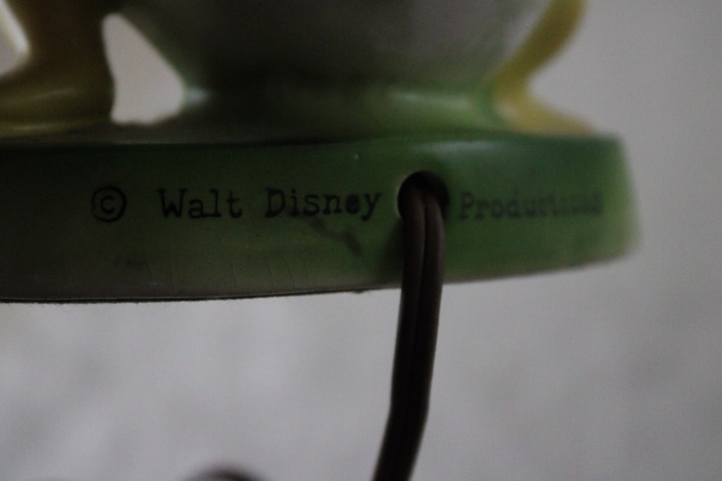 Vintage Walt Disney Donald Duck Lamp & Shade - 11