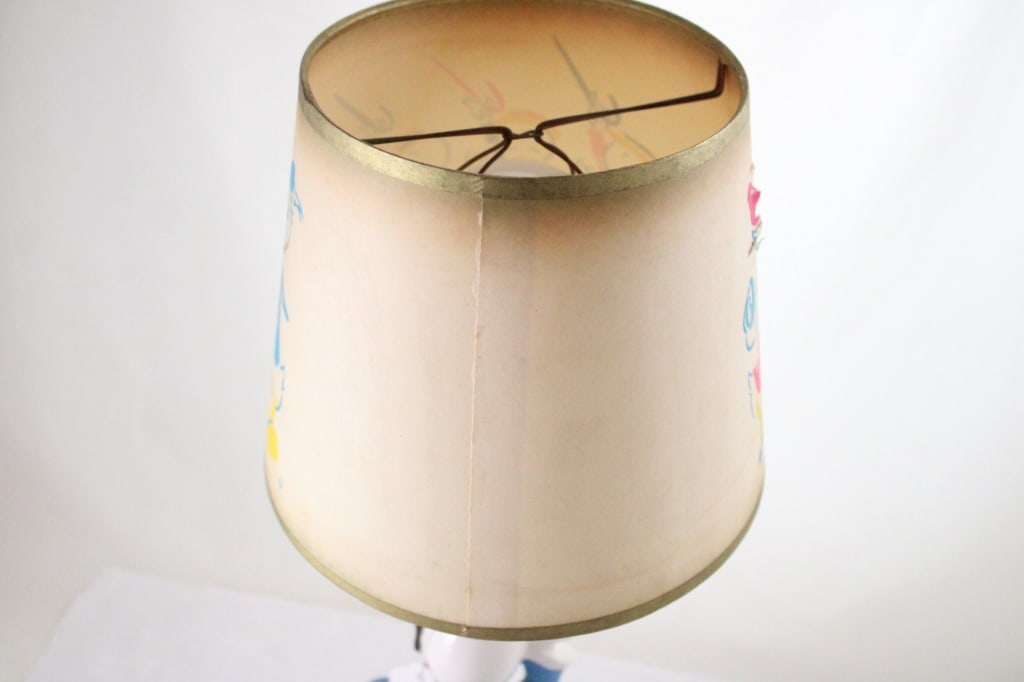 Vintage Walt Disney Donald Duck Lamp & Shade - 8