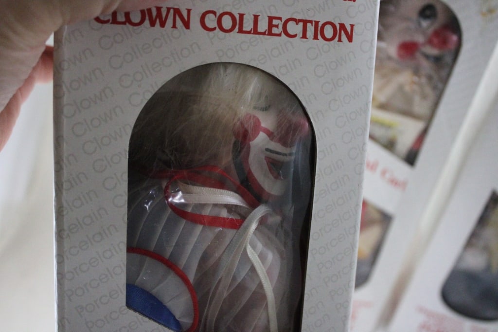 3 Heritage Mint Clown Collection Figures in Boxes - 3
