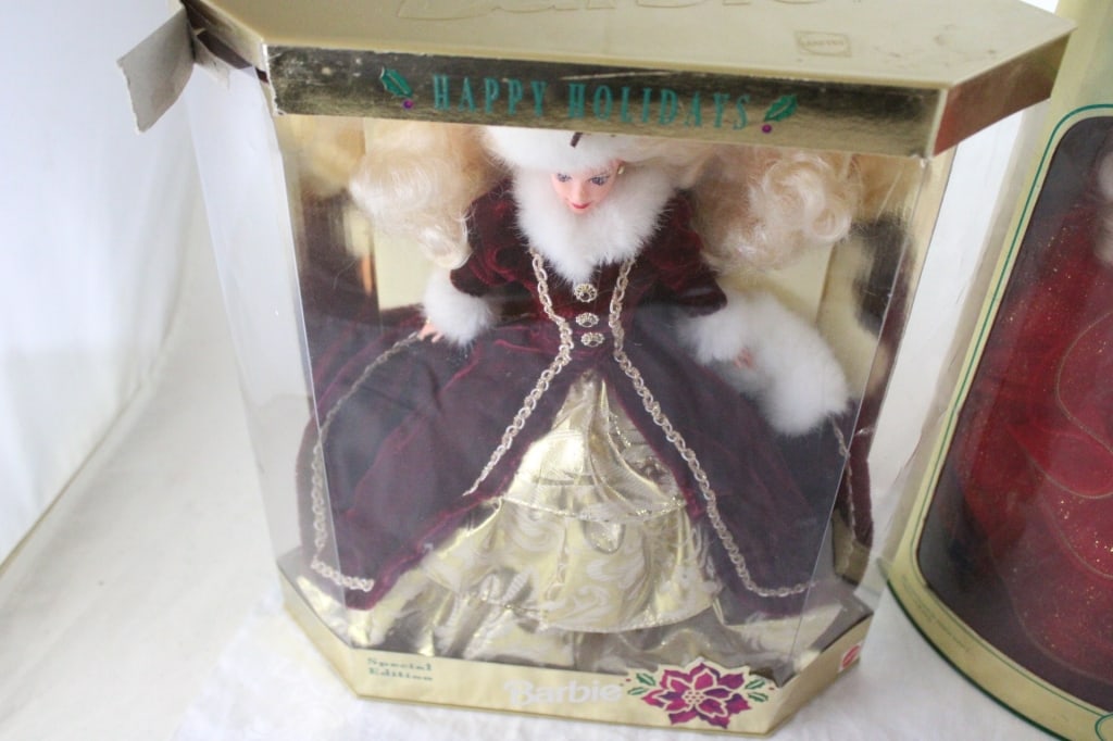 3 Holiday Barbies Special Editions 1993, 94, 96 - 13