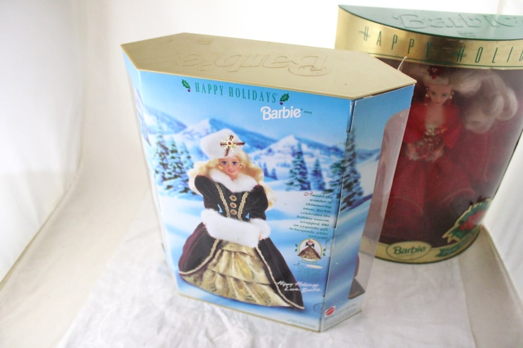 3 Holiday Barbies Special Editions 1993, 94, 96 - 16