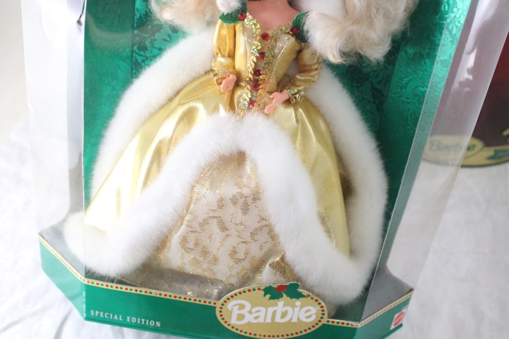 3 Holiday Barbies Special Editions 1993, 94, 96 - 6