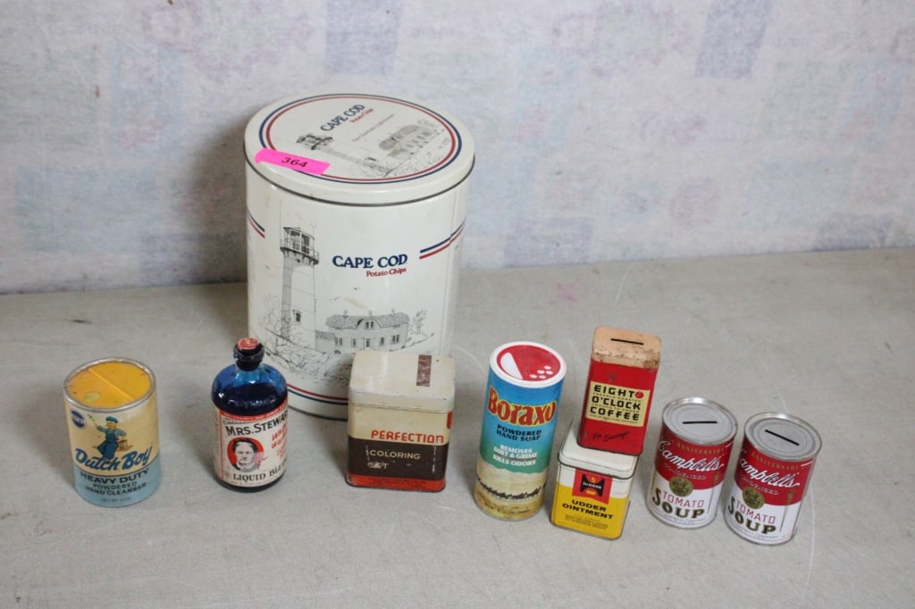 Cape Cod Potato Chip Tin & Other Advertising Tins (1 of 20)