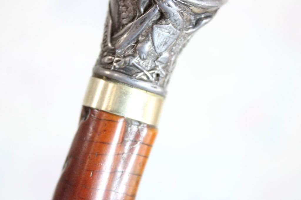 1896 McKinley Presidential Campaign Walking Stick - 13