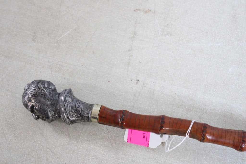 1896 McKinley Presidential Campaign Walking Stick - 18