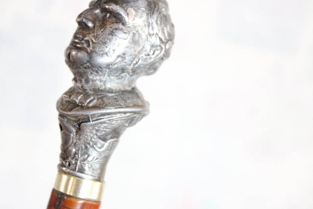 1896 McKinley Presidential Campaign Walking Stick - 4
