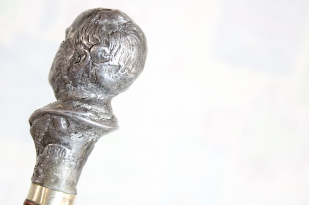 1896 McKinley Presidential Campaign Walking Stick - 5