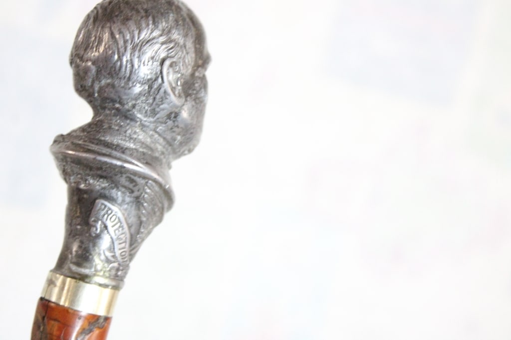 1896 McKinley Presidential Campaign Walking Stick - 7