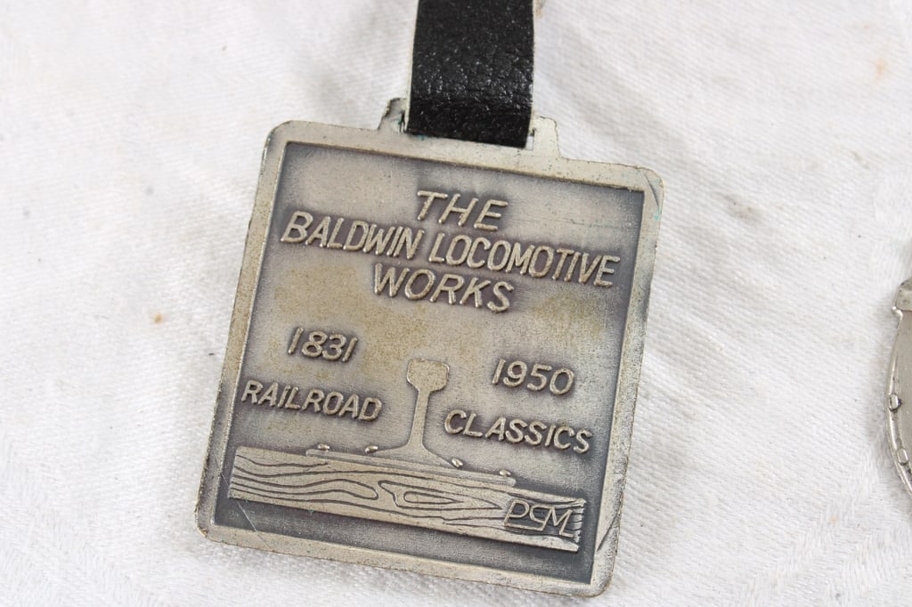 Green River Whiskey & Baldwin Train Watch Fobs - 4