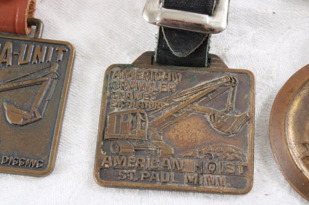 Bucyrus Hydra-Unit & American Hoist Watch Fobs - 3