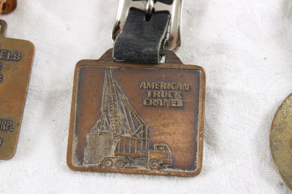 Bucyrus Hydra-Unit & American Hoist Watch Fobs - 8