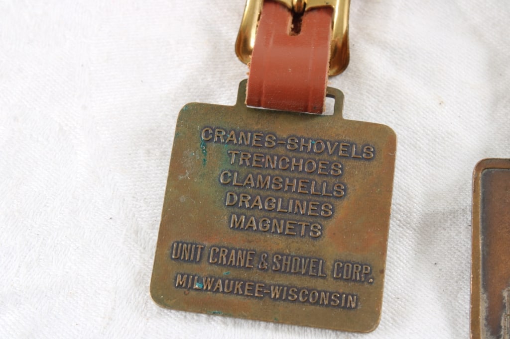 Bucyrus Hydra-Unit & American Hoist Watch Fobs - 9
