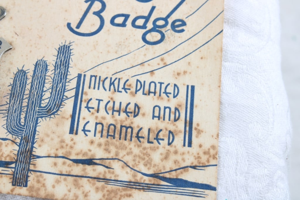 6 1950s Badges -Melvin Purvis Junior G-Man & More - 4