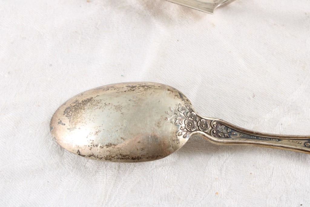 Gorham and Birk's Solid Sterling Silver Spoons - 4