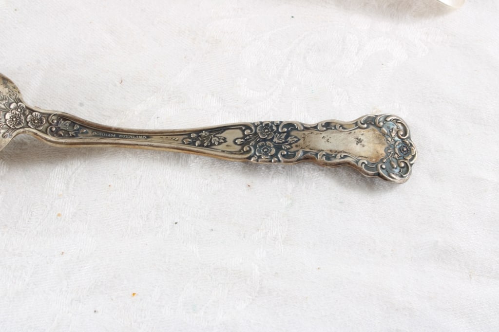 Gorham and Birk's Solid Sterling Silver Spoons - 5