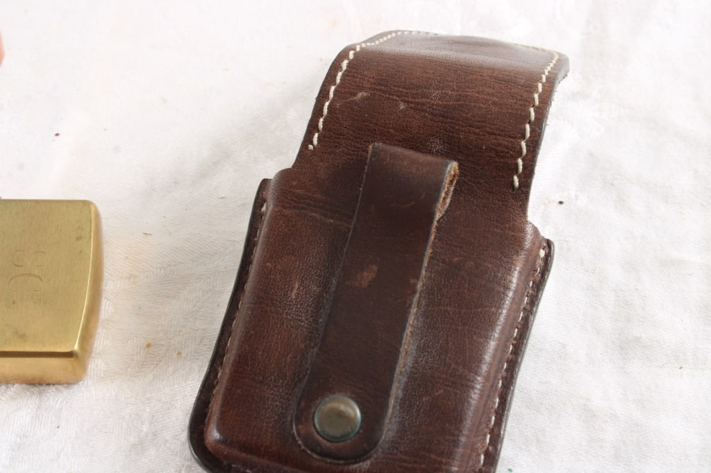 1932-1992 Brass Camel & Other Zippo Lighter & Case - 13