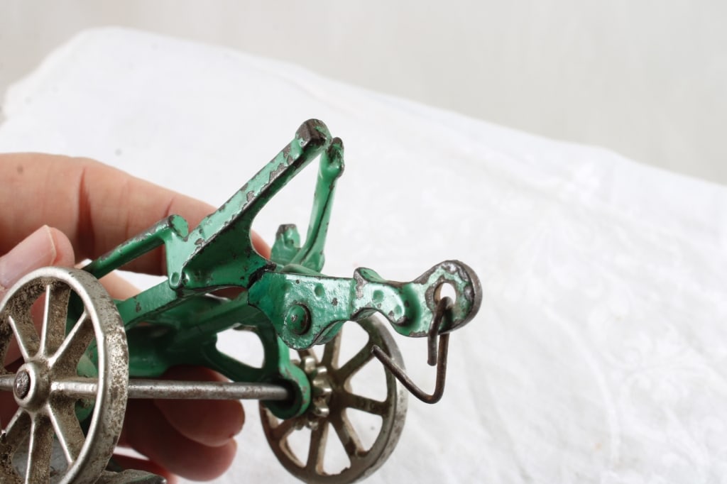 Arcade Cast Iron Toy Plow & Wheelbarrow - 11