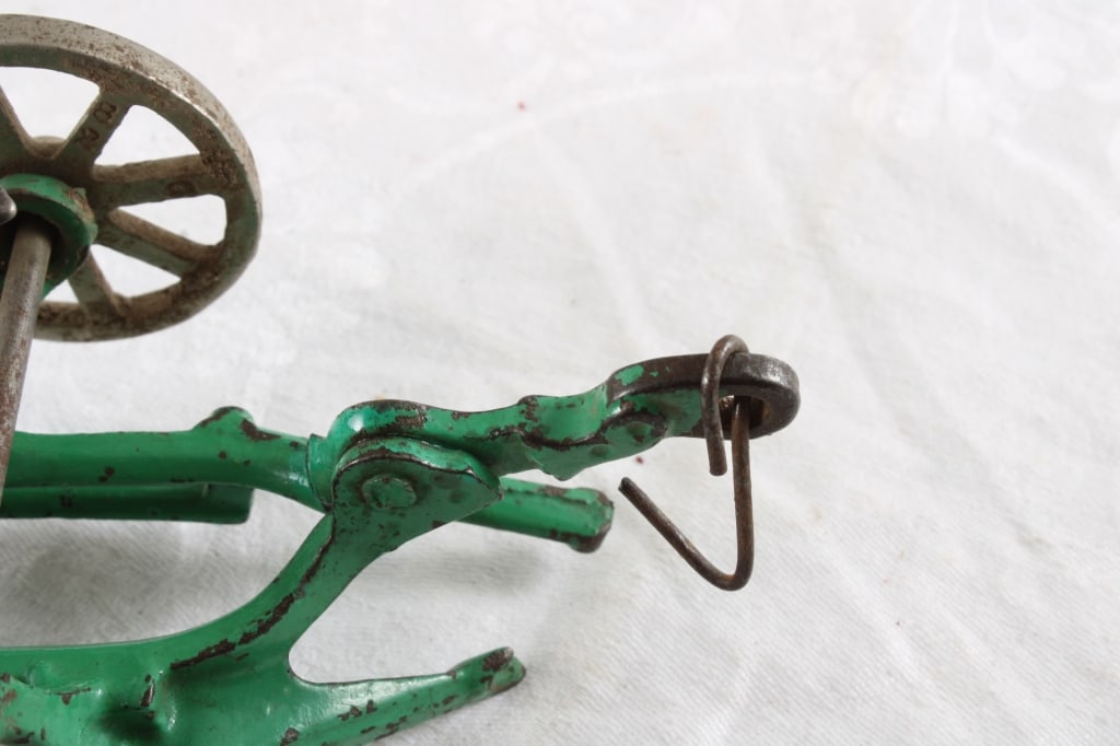 Arcade Cast Iron Toy Plow & Wheelbarrow - 14