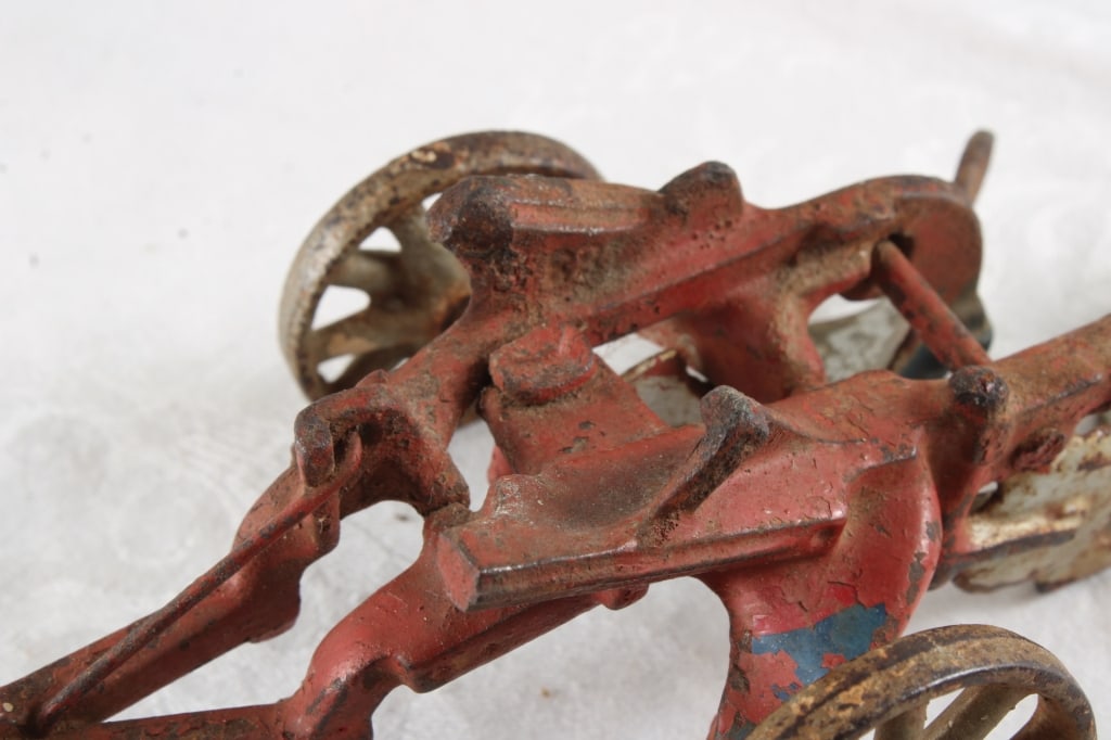 2 Arcade Cast Iron Toy Plows - 7