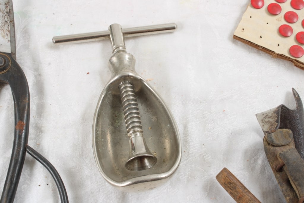 Old Bells, Scissors, Christmas Light Bulbs & more - 10