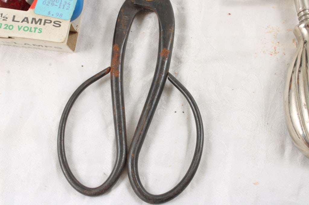 Old Bells, Scissors, Christmas Light Bulbs & more - 13