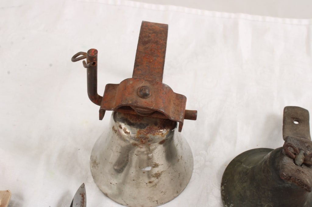 Old Bells, Scissors, Christmas Light Bulbs & more - 3