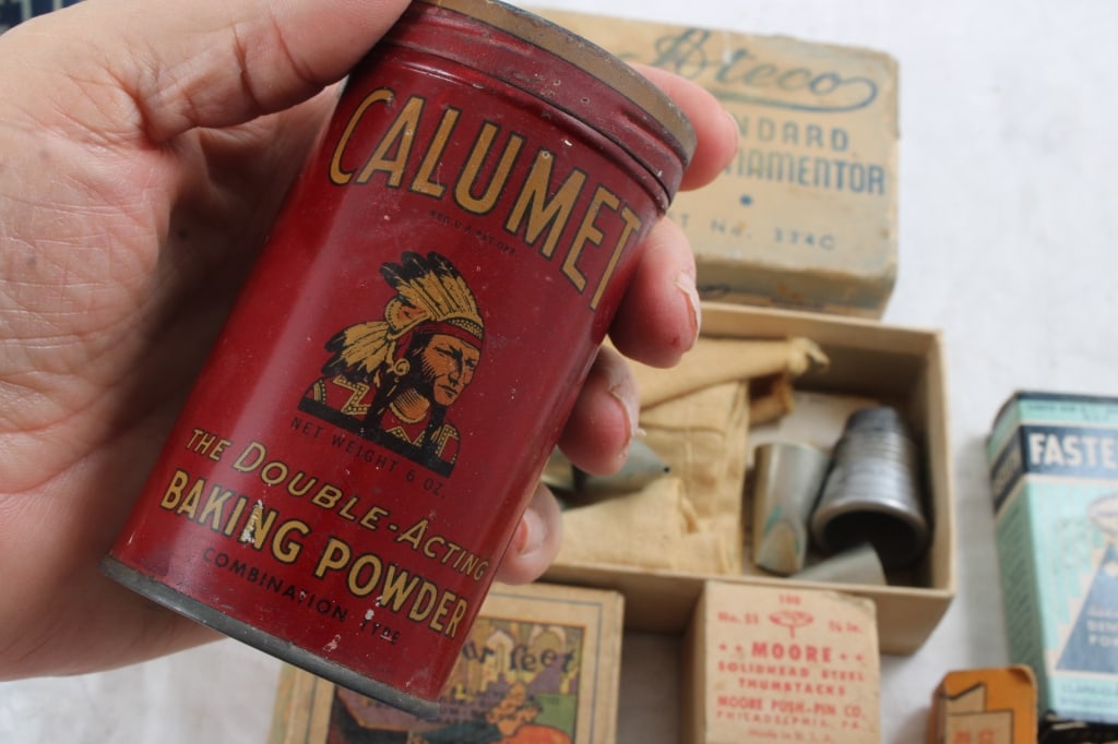Vintage Advertising Tins & Boxes -Sample Sizes - 10