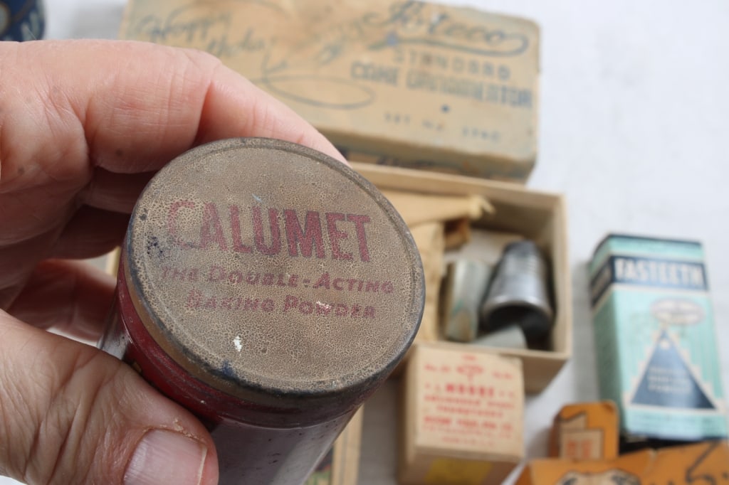 Vintage Advertising Tins & Boxes -Sample Sizes - 12