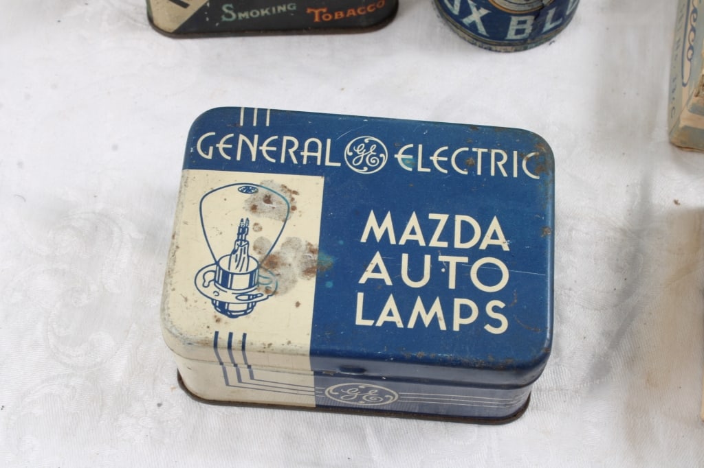 Vintage Advertising Tins & Boxes -Sample Sizes - 14