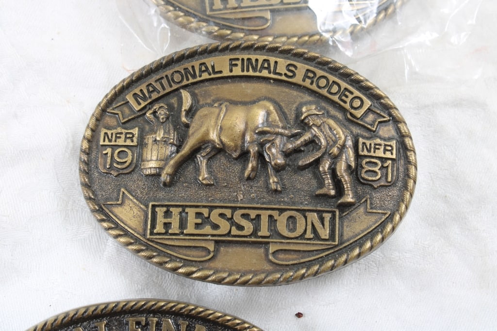 MN Utility Plate, Hesston Rodeo Buckles & More - 11