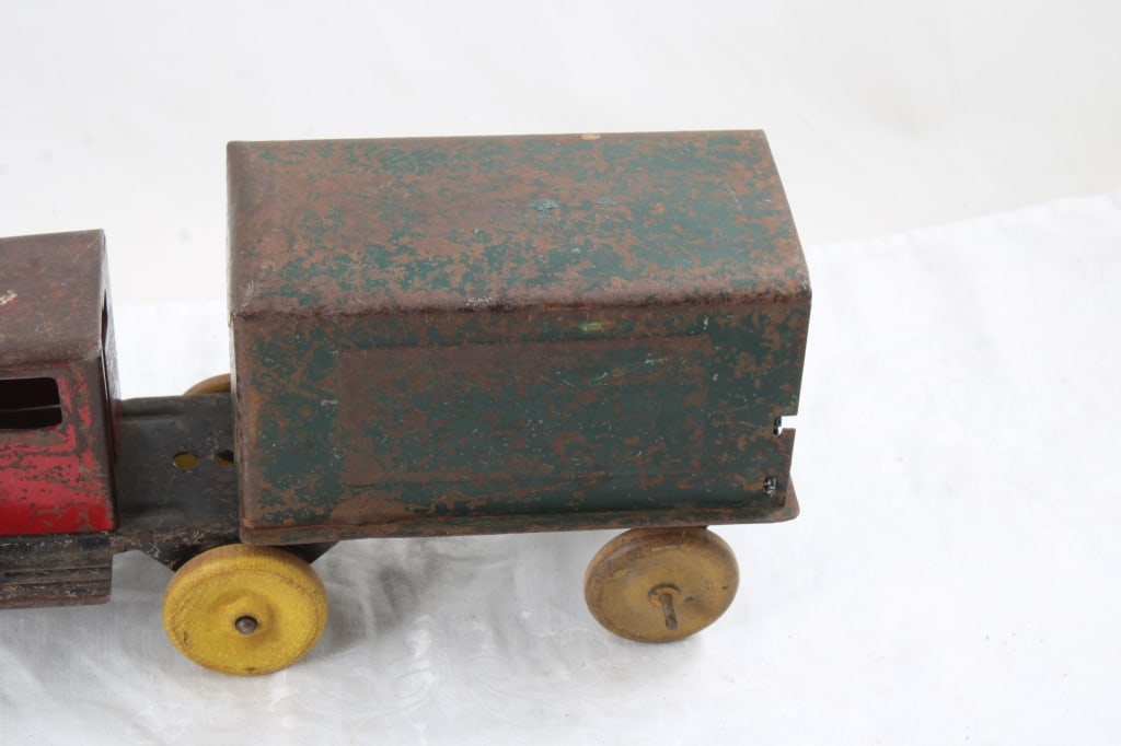 1930's Girard Pressed Steel Delivery Truck 12" - 3