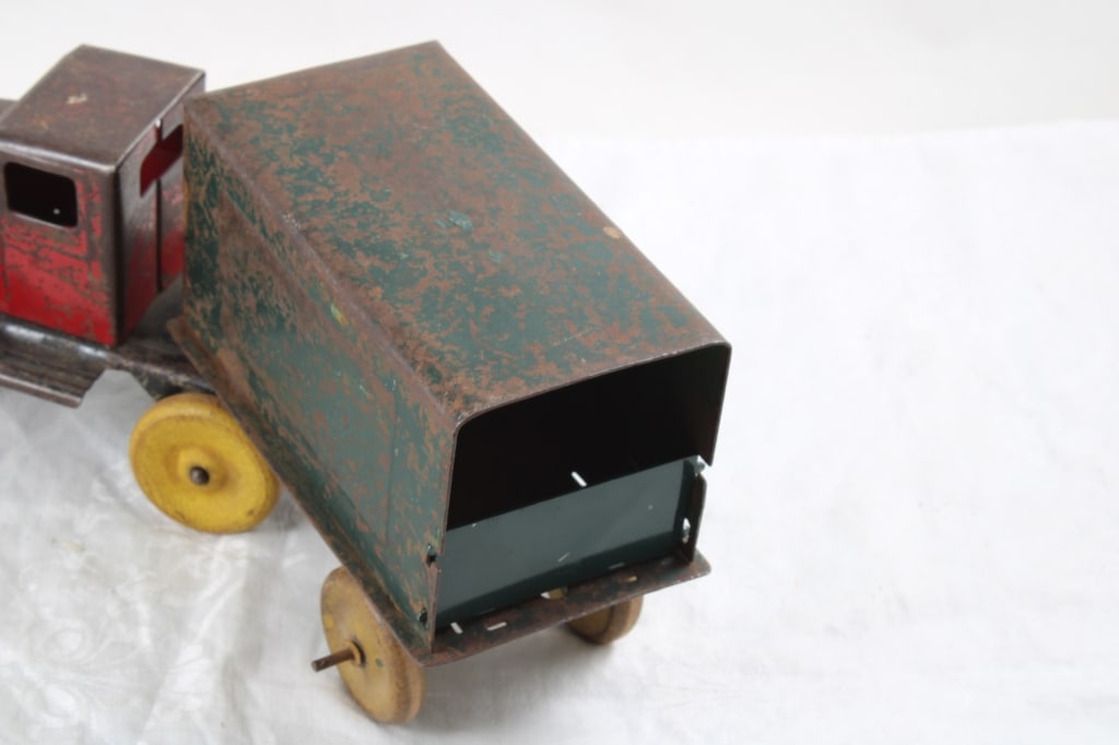 1930's Girard Pressed Steel Delivery Truck 12" - 5