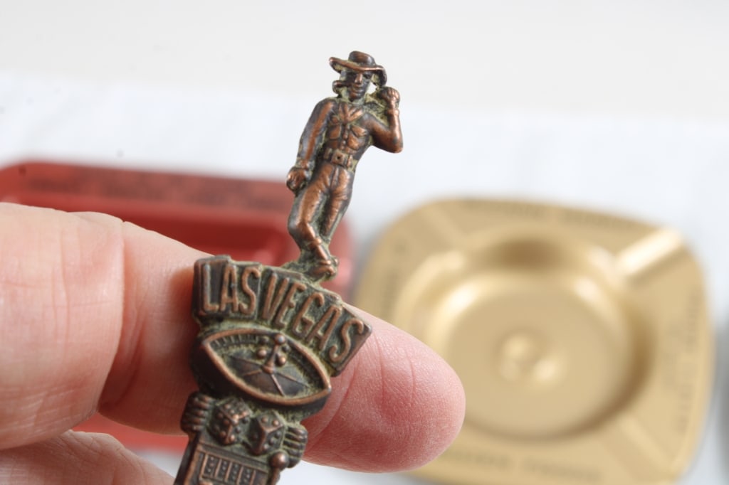Advertising Metal Ashtrays, Copper & Other Bells - 12