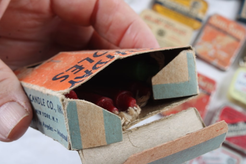 Antique Advertising Tins, Boxes & Paint Set - 17