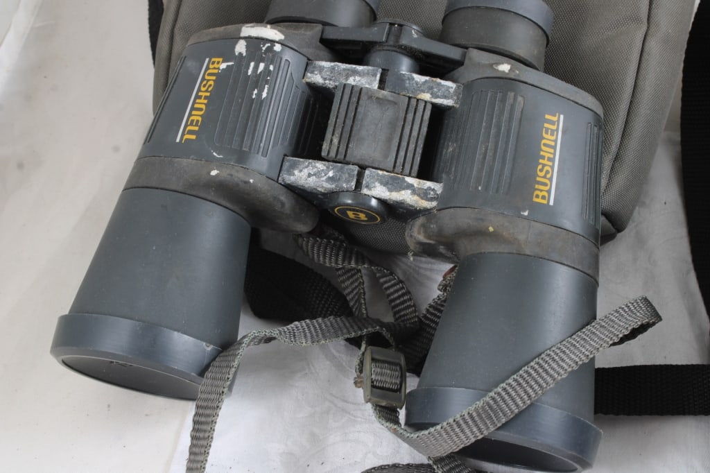 Precision 2 Lb. Postal Scale & 2 Sets Binoculars - 2