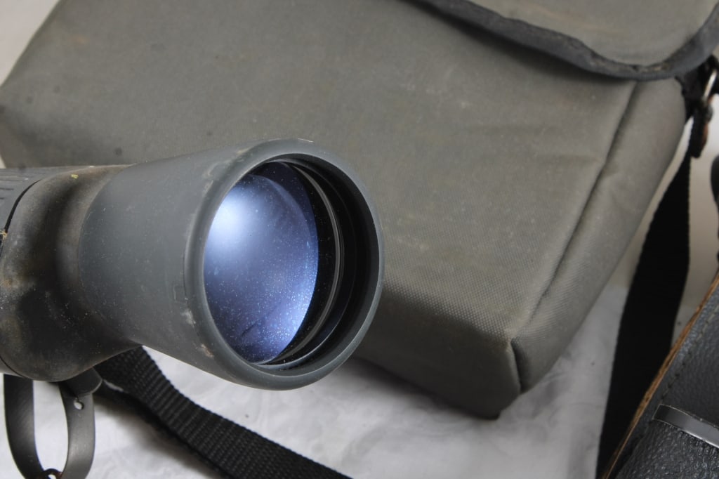 Precision 2 Lb. Postal Scale & 2 Sets Binoculars - 6